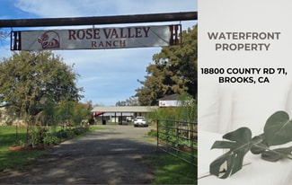 Brooks, CA Commercial - 18800 County Road 71 Brooks, CA Commercial - 18800 County Road 71