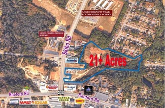 Fayetteville, NC Commercial Land - 2175 Skibo Rd