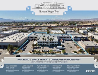 Las Vegas, NV Industrial - 4270 W Wagon Trail Ave