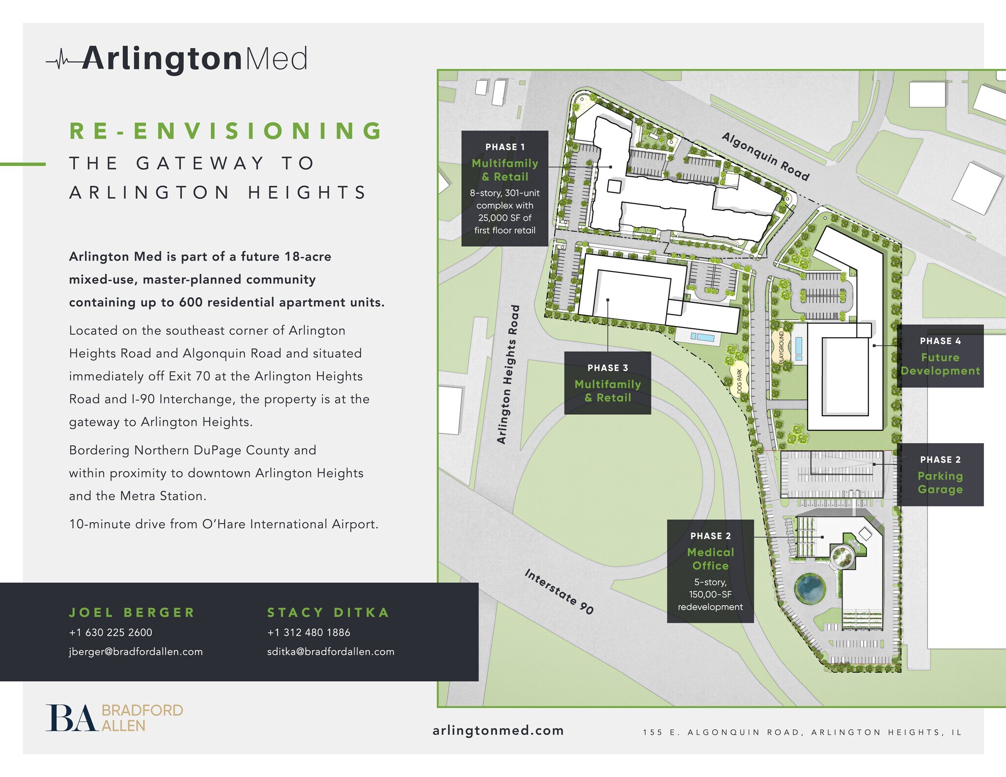 155 E Algonquin Rd, Arlington Heights, IL for Rent