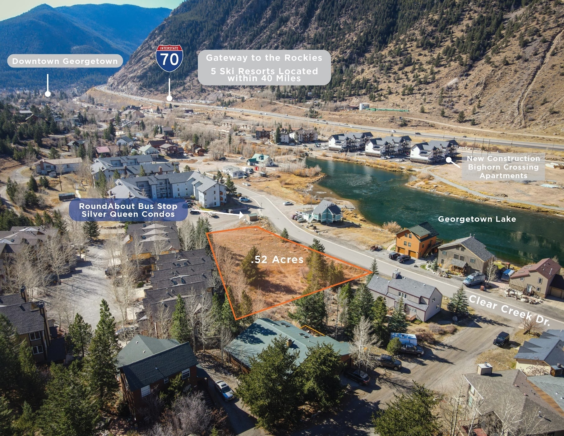 TBD Clear Creek Dr, Georgetown, CO for Sale