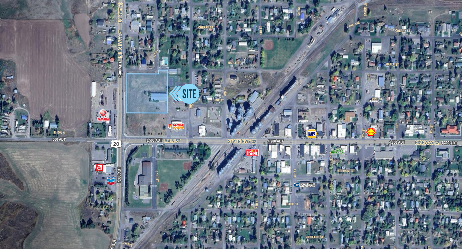 Highway 20 & Main St., Ashton, ID for Rent