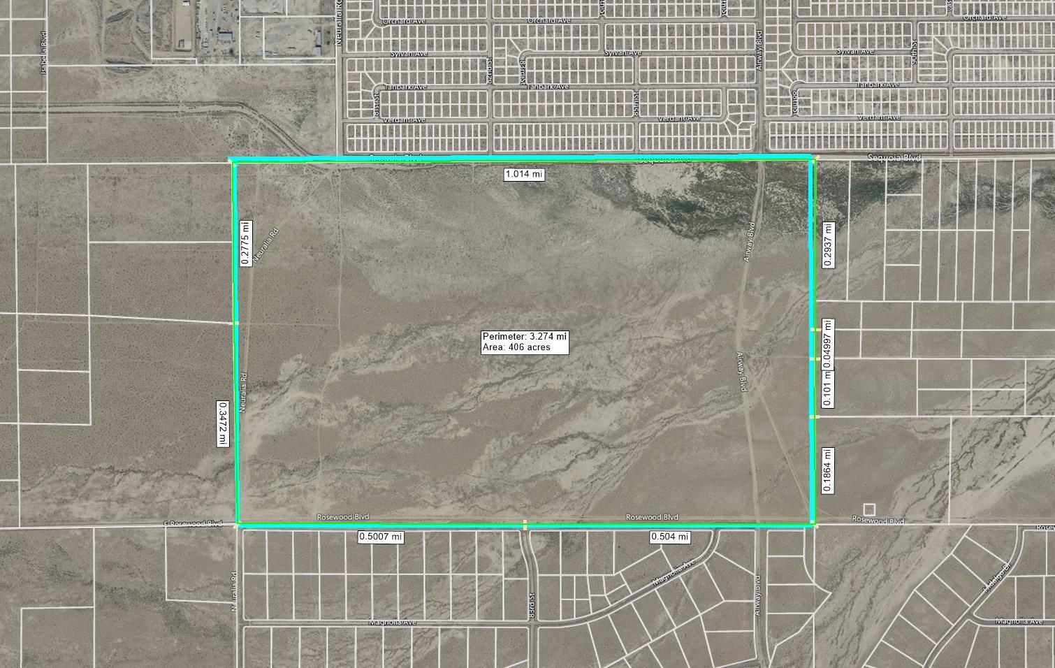 SWC Airway Boulevard & Sequoia Boulevard Blvd, California City, CA for Sale