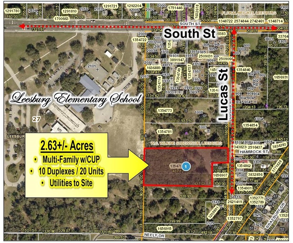 Lucas St, Leesburg, FL for Sale