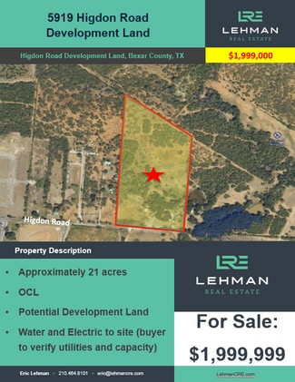 San Antonio, TX Commercial - 5915 Higdon Rd