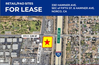 Norco, CA Commercial Land - 3361 Hamner Ave Norco, CA Commercial Land - 3361 Hamner Ave