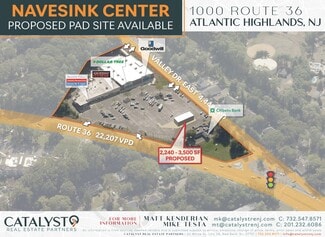 Atlantic Highlands, NJ Retail - 1000 1/2 NJ-36 Rt Atlantic Highlands, NJ Retail - 1000 1/2 NJ-36 Rt