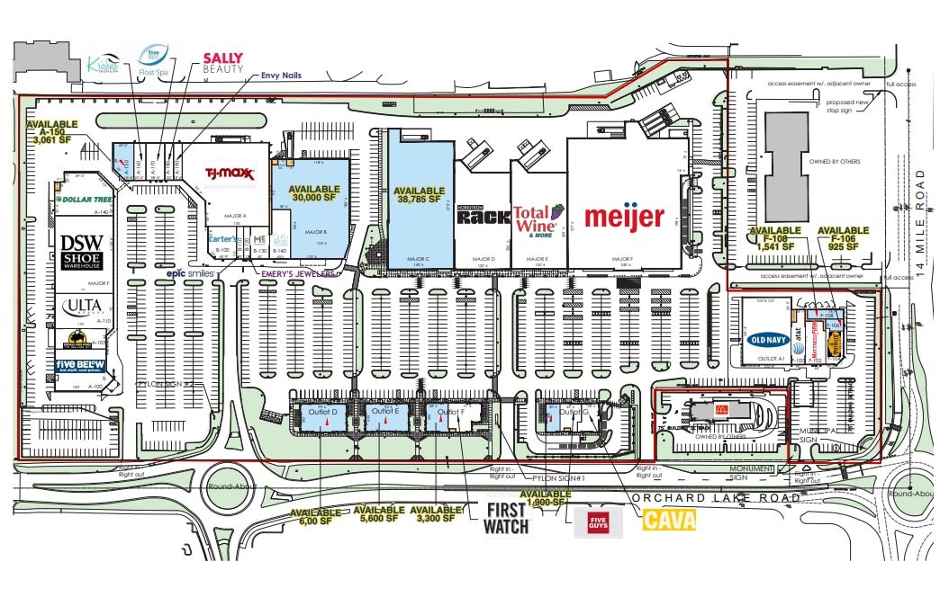 30825-31383 Orchard Lake Rd, Farmington Hills, MI for Rent