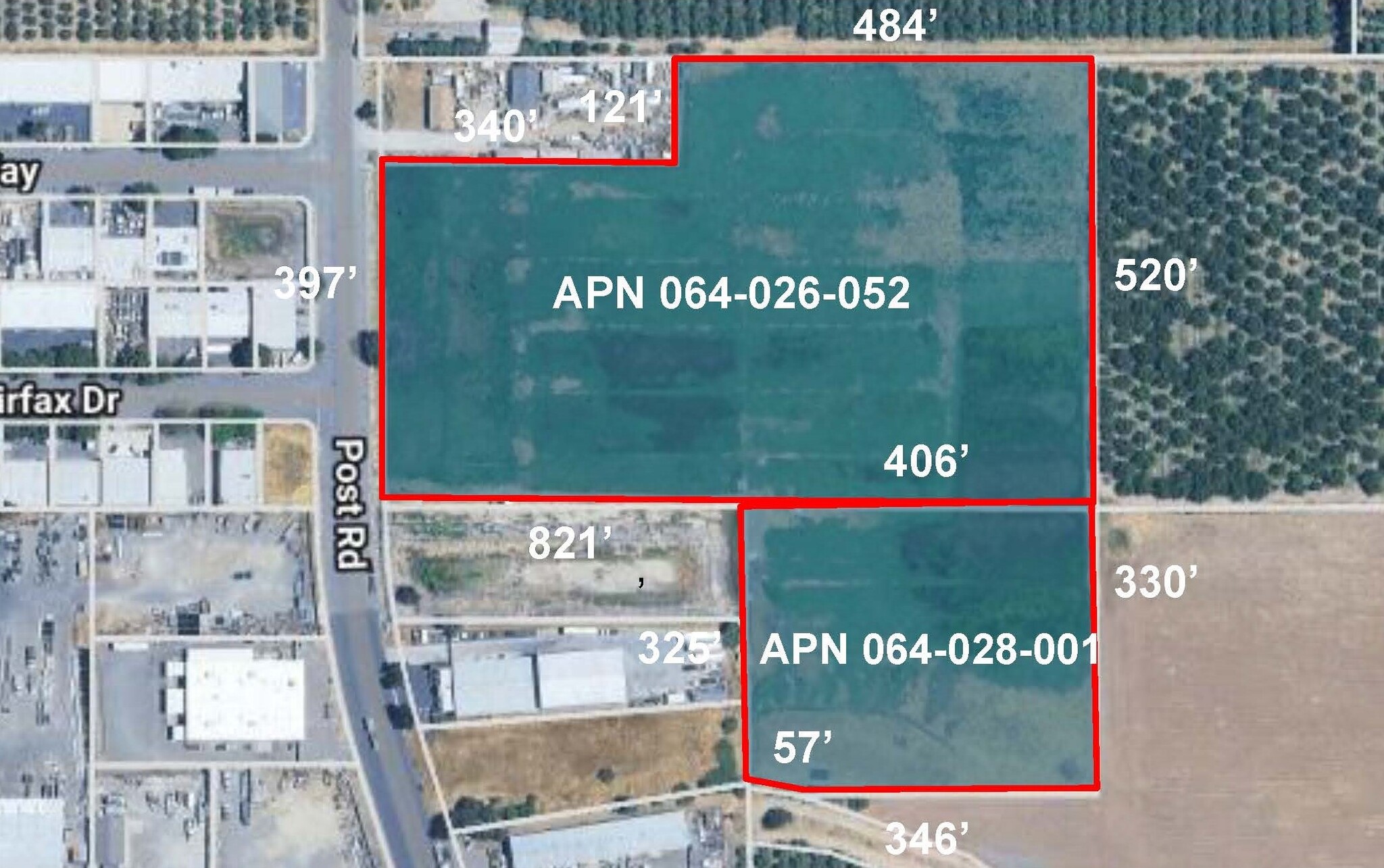 APNs 064-026-052 and 064-028-001, Oakdale, CA for Sale