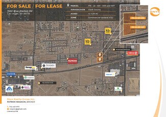 Las Vegas, NV Commercial Land - 176-22-601-005 007 NEC Blue_Diamond and Tenya Las Vegas, NV Commercial Land - 176-22-601-005 007 NEC Blue_Diamond and Tenya