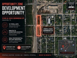 Houston, TX Commercial Land - 2109 Semmes St Houston, TX Commercial Land - 2109 Semmes St
