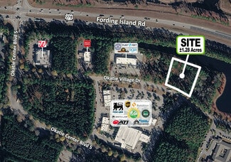 Okatie, SC Commercial Land - 223 Okatie Village Dr
