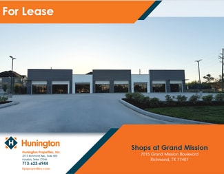 Richmond, TX Retail - 7015 Grand Mission Blvd