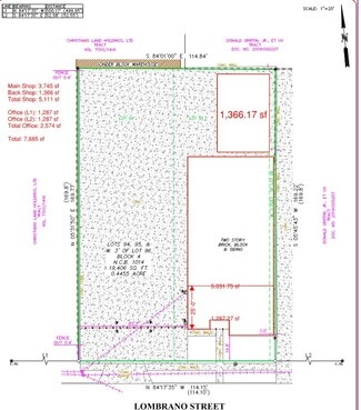 San Antonio, TX Industrial - 307-311 Lombrano St