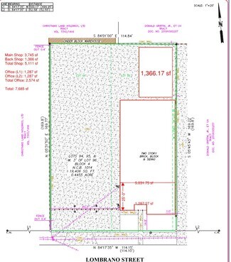 San Antonio, TX Warehouse - 307-311 Lombrano St