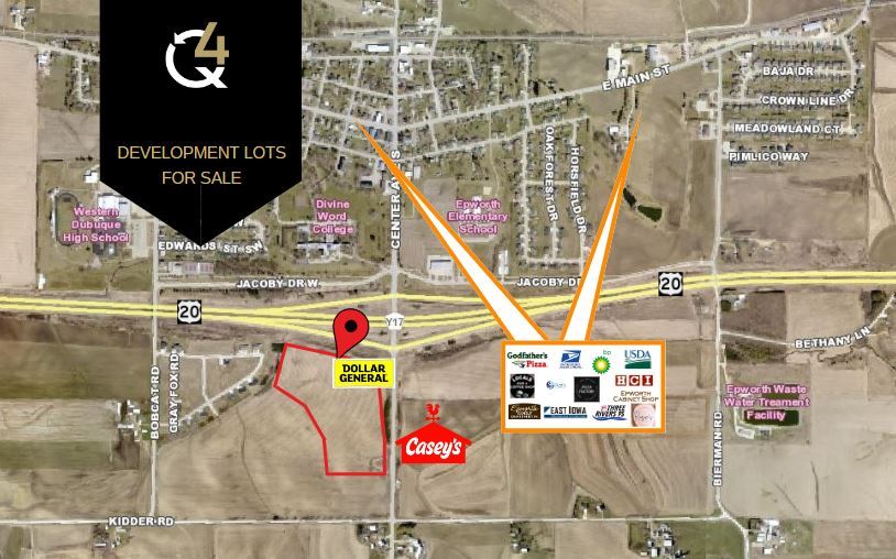 Highway 20 @ Placid Road, Epworth, IA for Sale