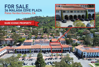 Palos Verdes Estates, CA Storefront Retail/Office - 36 Malaga Cove Plz