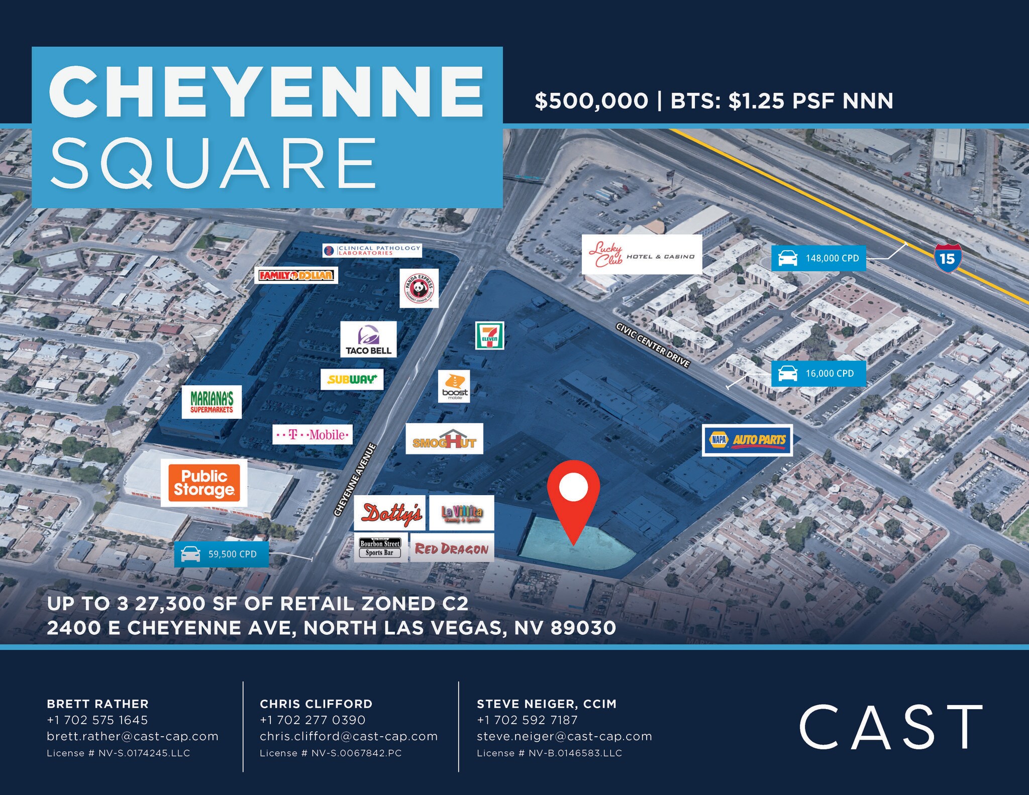 2400 E Cheyenne Ave, North Las Vegas, NV for Sale