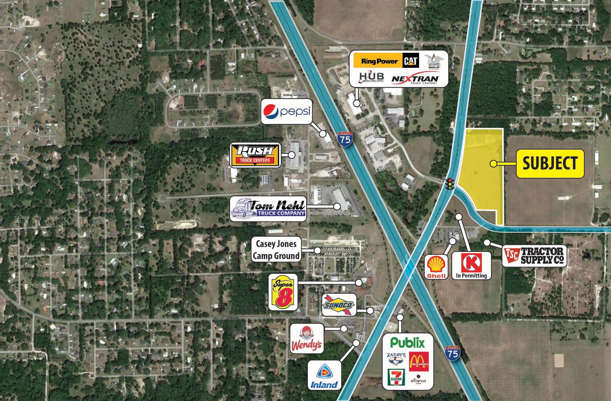 I-75 & SR 47 @ State Road 47, Lake City, FL for Rent