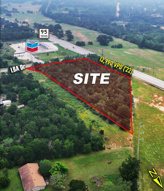 NEC of Hwy 95 & LBA Dr, Bastrop, TX for Sale