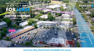 Sacramento, CA Retail - 2326 Fair Oaks Blvd Sacramento, CA Retail - 2326 Fair Oaks Blvd