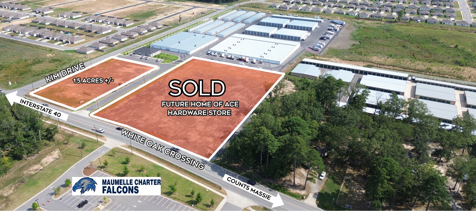 White Oak Crossing @ Kim Drive, North Little Rock, AR for Sale