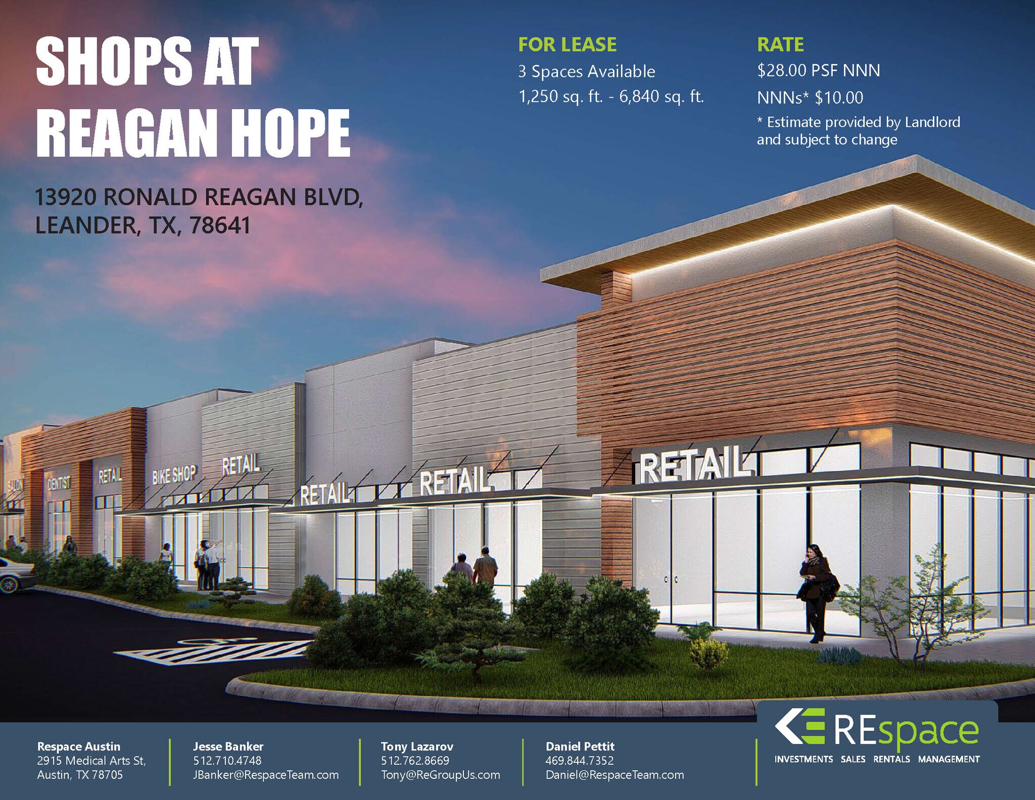 13920 Ronald W Reagan Blvd, Leander, TX for Rent