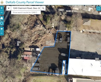 Decatur, GA Commercial Land - 1240 Clairmont Rd