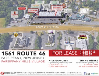 Parsippany, NJ Retail - 1561 US Highway 46