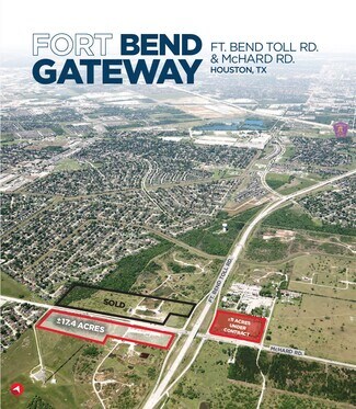 Missouri City, TX Commercial Land - Ft Bend Toll Rd, Missouri City, 77489