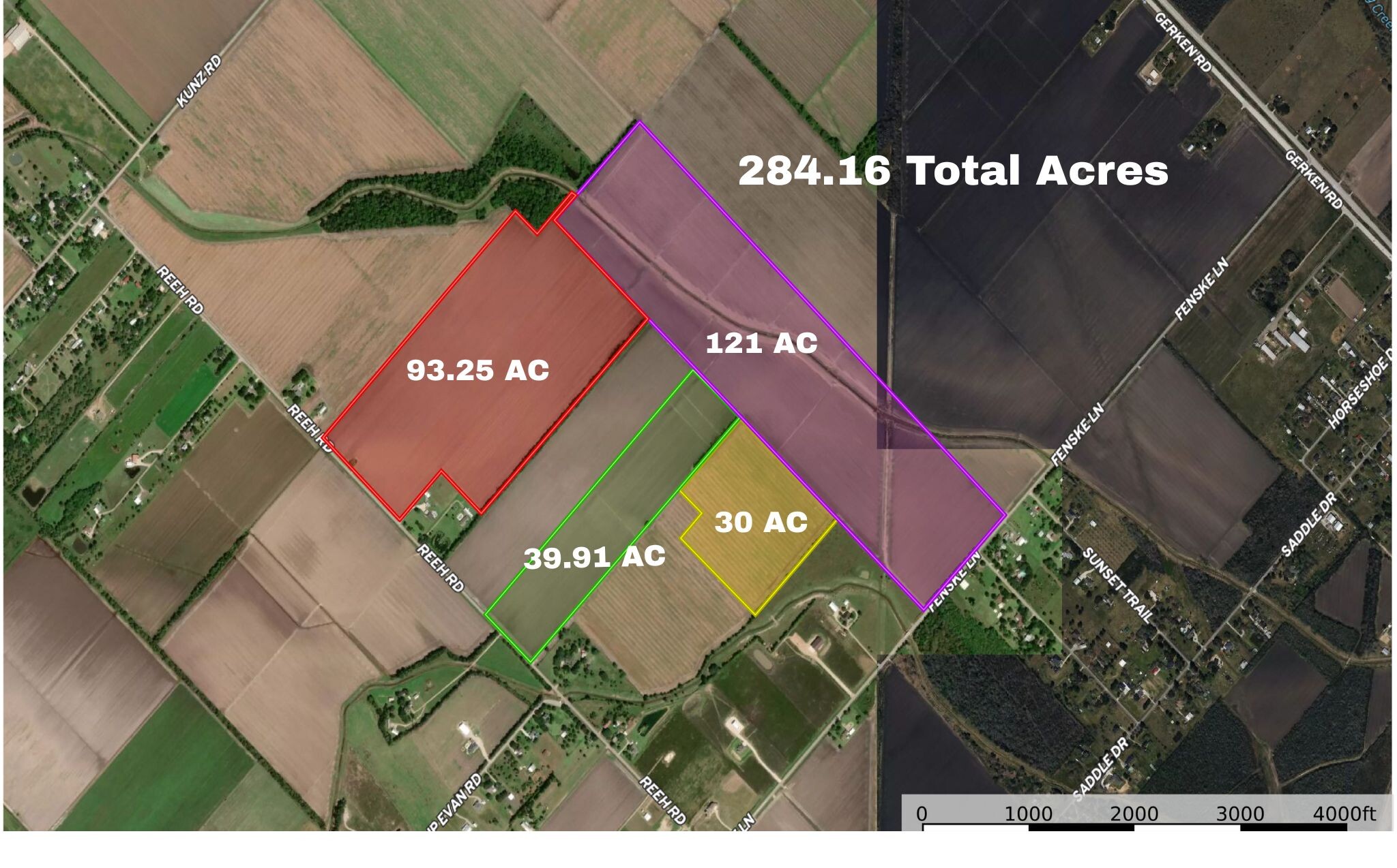 Fenske Road, Needville, TX for Sale