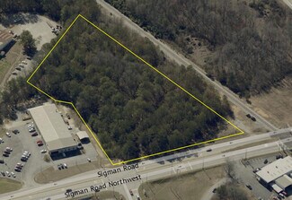 Conyers, GA Commercial Land - 2130 Sigman Rd NW