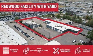 Salt Lake City, UT Industrial - 720-758 S Redwood Rd Salt Lake City, UT Industrial - 720-758 S Redwood Rd