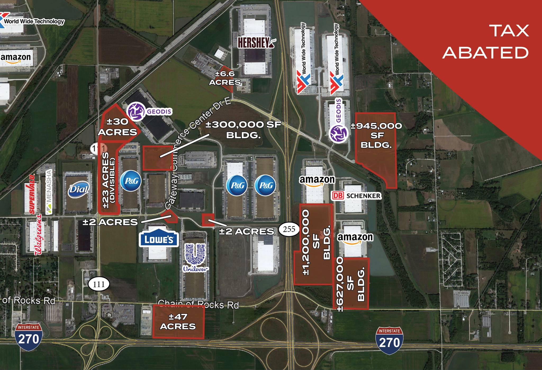 TBD Gateway Commerce Center Dr E, Edwardsville, IL for Rent