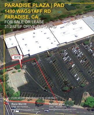 Paradise, CA Commercial - 1490 Wagstaff Rd