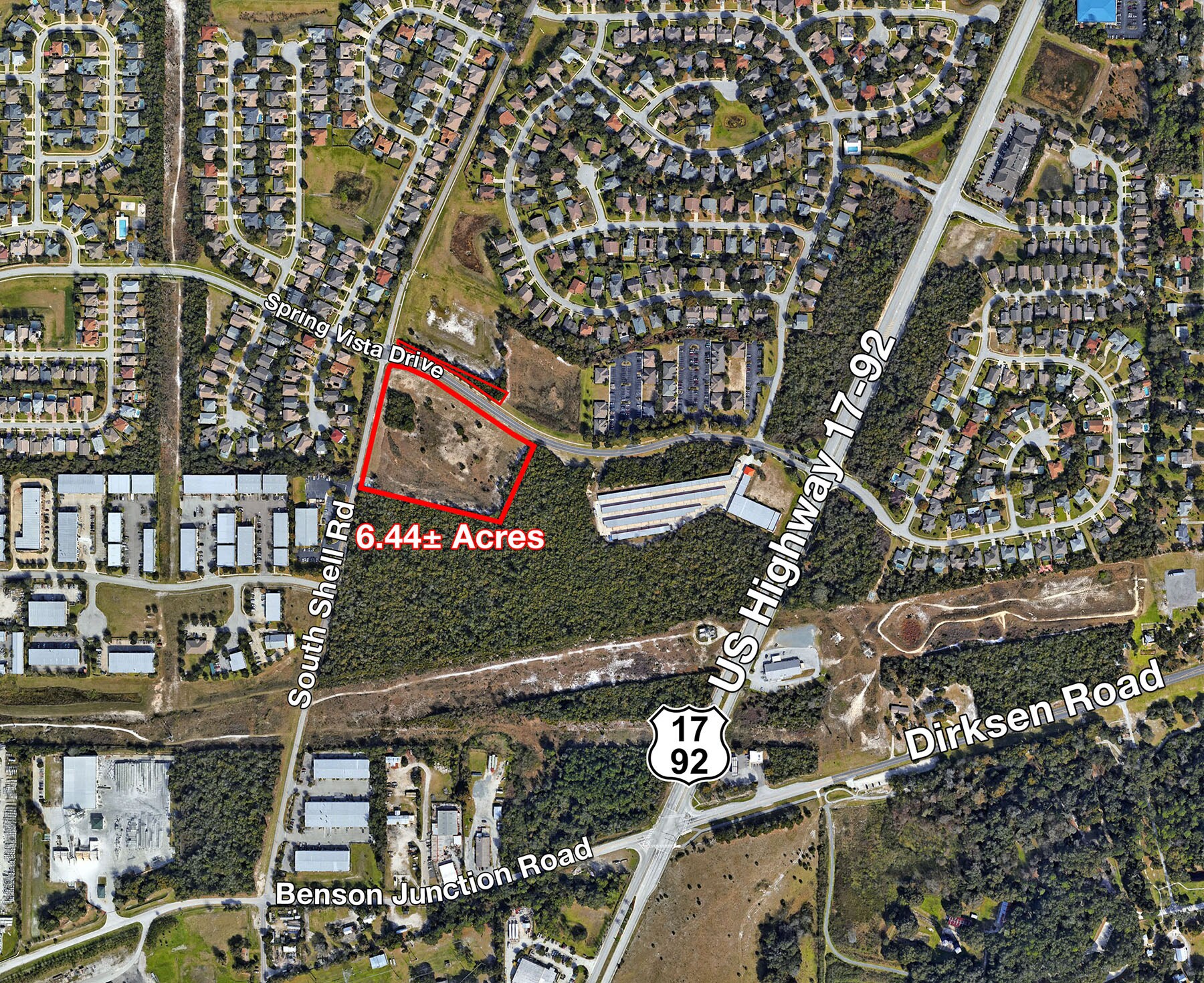 SEC Spring Vista Dr & S Shell Rd, Debary, FL for Sale