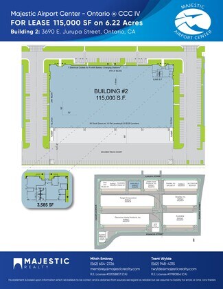 Ontario, CA Industrial - 3690 Jurupa St