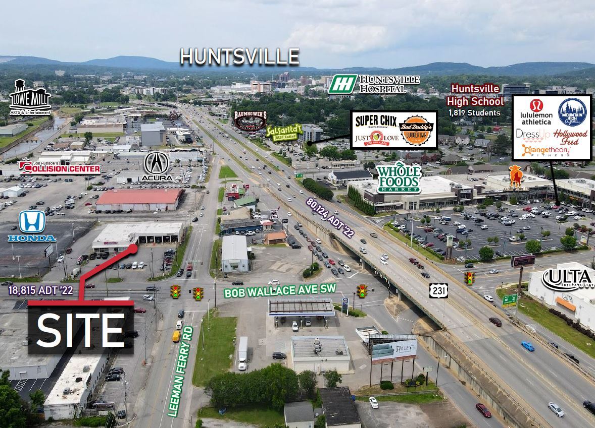 2010 Bob Wallace Ave SW, Huntsville, AL for Sale