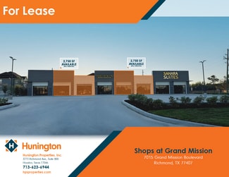 Richmond, TX Retail - 7015 Grand Mission Blvd Richmond, TX Retail - 7015 Grand Mission Blvd