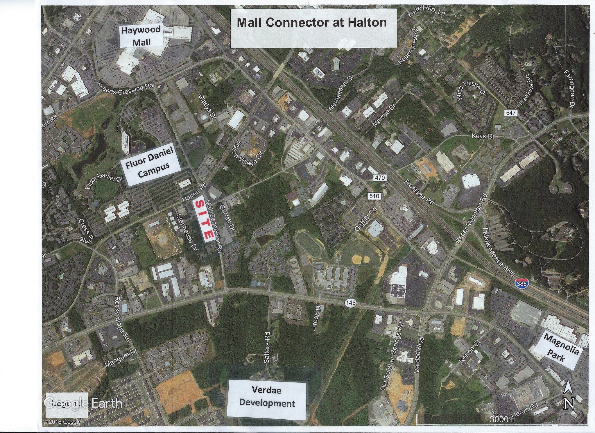Halton Rd Mall Connector Road Greenville, SC 29607 Land Property for Sale on