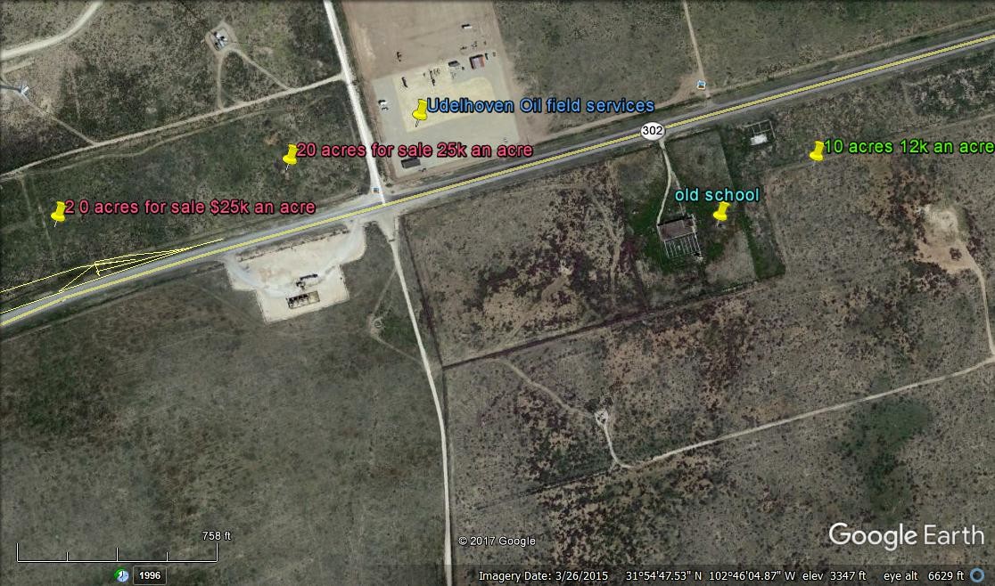 W HWY 302 And Lease Rd, Notrees, TX for Rent