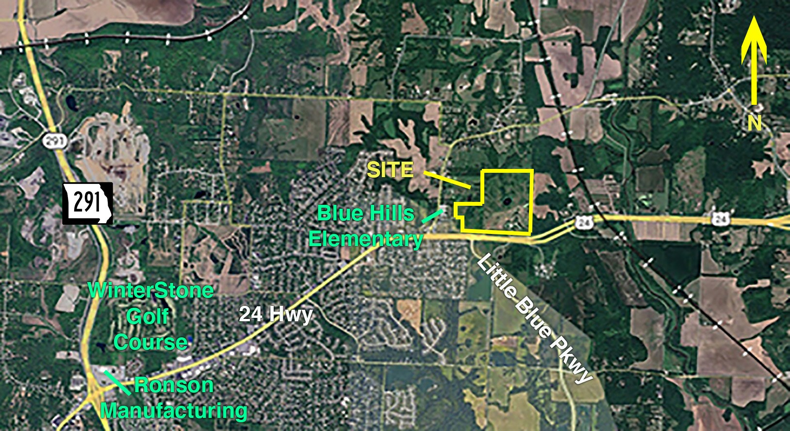 N & E of 24 & Blue Mills Rd hwy, Independence, MO for Sale