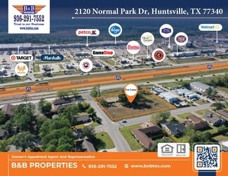 Huntsville, TX Commercial Land - 2120 Normal Park Dr