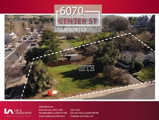 Clayton, CA Residential Land - 6070 Center St