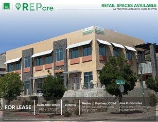 El Paso, TX Retail - 140 Montecillo Blvd El Paso, TX Retail - 140 Montecillo Blvd