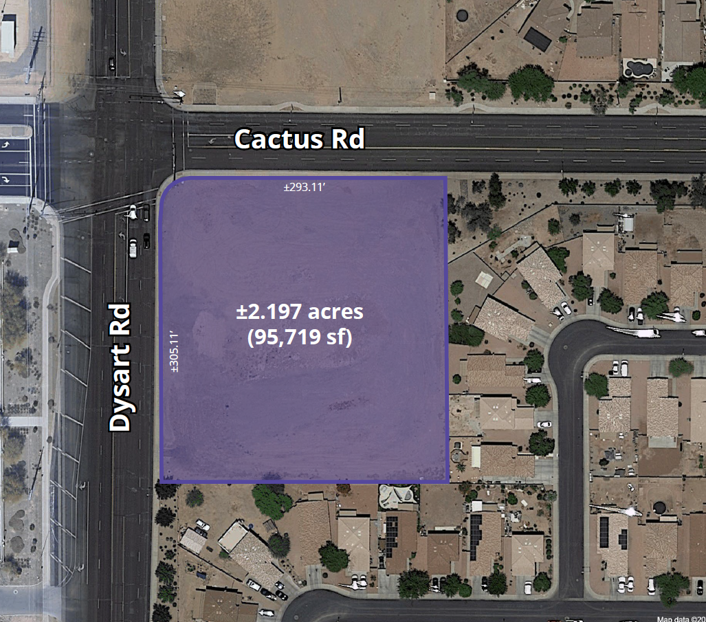 SEC of W Cactus Rd & N Dysart Rd @ S Dysart Rd, El Mirage, AZ for Rent