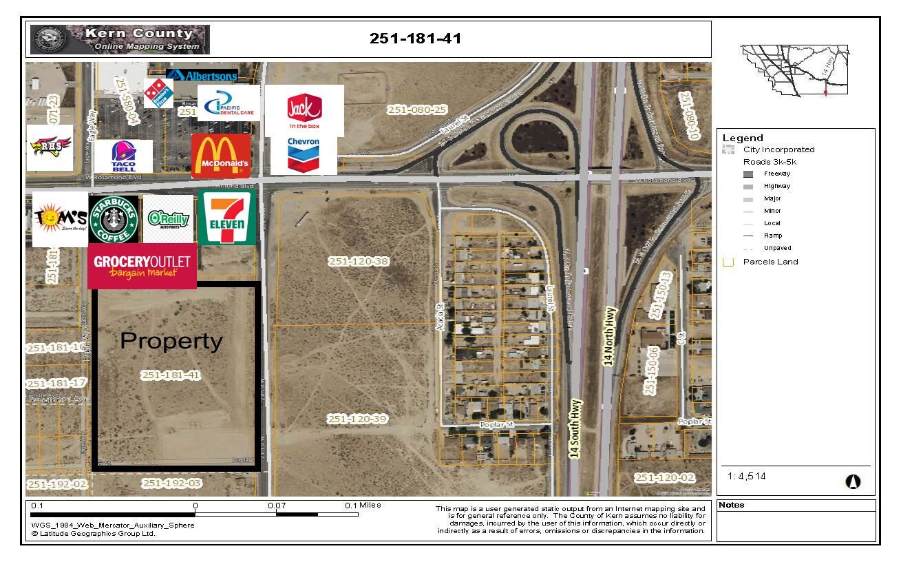 Rosamond Boulevard, Rosamond, CA for Sale
