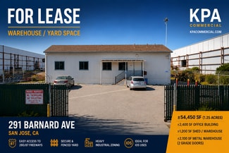 San Jose, CA Industrial - 291 Barnard Ave San Jose, CA Industrial - 291 Barnard Ave