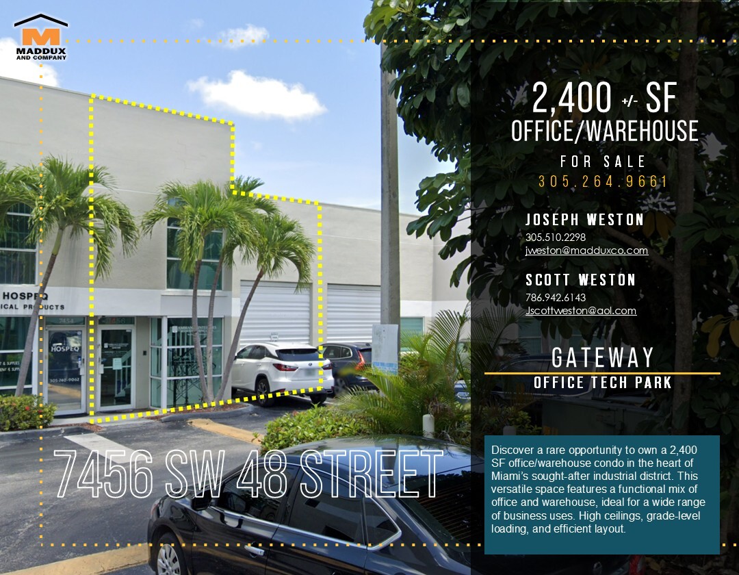 7452-7466 SW 48th St, Miami, FL for Sale