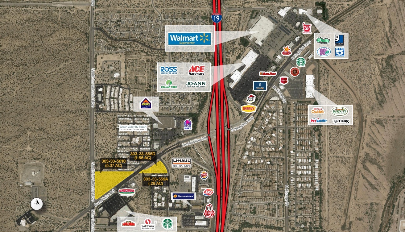 I-19 and Duval Mine Rd, Green Valley, AZ for Sale